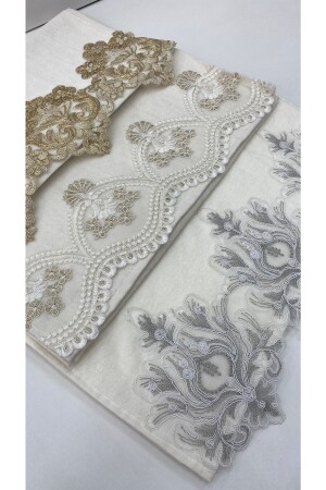 MNZ-3 قطعة فرنسية محفظة المنجم 50x90 مخمص يد وملابس وجها - Ayhanhome