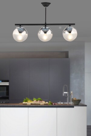 MNZ-3 صف سيلن كروم زجاجي شمعة 63954 - Nisaluce