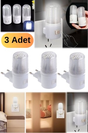 MNZ-3 قطع من توفير الكهرباء الضوء ليلا إضاءة الشعاع المضخم hr31h (3pcs) - Utelips