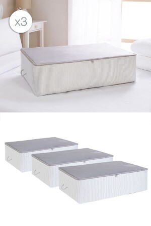 MNZ-3 قطع كبيرة الحجم الأشياء الرمادية الوسادة القاعدة، اللوحة، السوتر Hurcu 74x46x22 - Ocean Home Textile