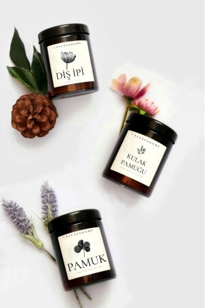 MNZ-3 المُنظم المُغلف للآذان القطن الأسنان الفلس القطن الجار ميكا البلاستيك الصلب - Lalezen Home