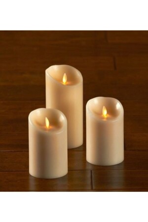 MNZ-3 LED مشعل شمعة بطارية تشغيل مصباح الليل الزخرفية faa98626 - MOBGİFT