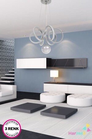 MNZ-3 الألوان المضيئة زجاج الحلوى الحديثة LED شمعة السكر السحابية زجاج - Harnelli