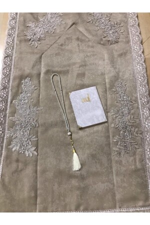 MNZ-3 قطعة Mink لينة المعدات الصلاة سجادة صلاة سجادة - Lamazihome