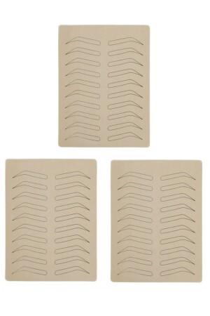 MNZ-3 Pcs خط الحاجب المتحفف الفقري ليتكس التجربة ليتكس - Fougera