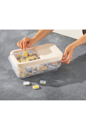 MNZ-3- Piece متعددة الأغراض 5 Lt إمدادات & نبضات مخزن تخزين مع غطاء سلايز NH35er - Nesto Home