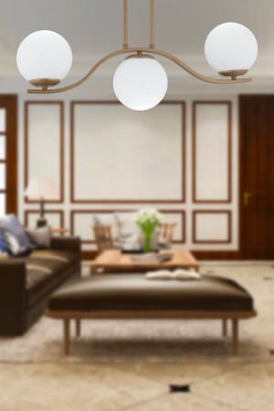 MNZ-3- Piece Antique Modern مناسبة للغرفة المعيشة مطعم مقهى, غرفة المعيشة شمعة 4017-03-FR - Apliqa