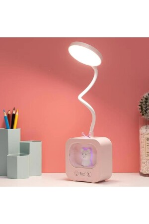 MNZ-3 مرحلة قابل للشحن لمس وضع الليل غرفة الأطفال دراسة مكتب طاولة مصباح الوردي - Protonust