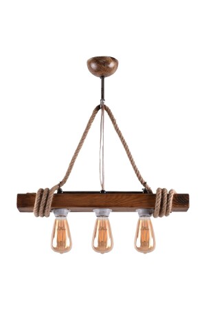 MNZ-3 قطعة حبل رستيك الخشب الشنارة QBQVEAVİZE37 - Vedemo