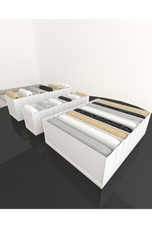 MNZ-3 قطعة (S) -(M) -(L) حجم منظمة خزانة الملابس المختلطة - Aleria Concept