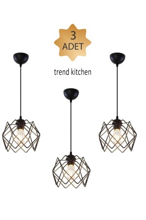 MNZ-3 قطع Silvano بدون زجاج معلق حديثة شمعة hk-silvan-glassless - Ve Shop