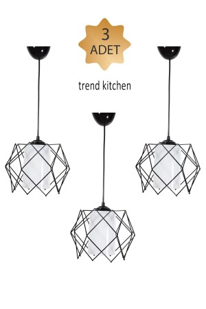 MNZ-3 قطع Silvano زجاج أبيض صانع معلق حديث - Trend Kitchen