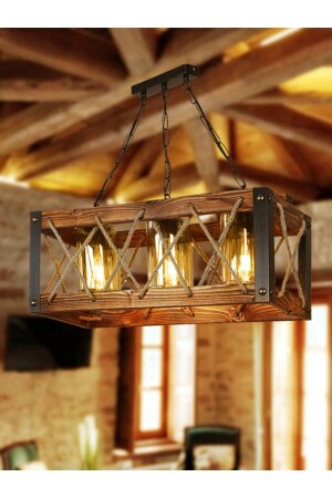 MNZ-3 قطعة قفص الأصلي الزجاج الخشب المعدن الشنارة غرفة المعيشة المنزل طاولة الطعام غرفة المعيشة STN1030 - NOONLUX DESIGN&LIGHTING