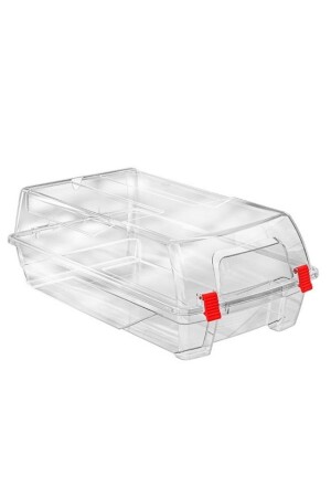 صندوق الأحذية المرأة MNZ-3 قطع مربع تخزين الأحذية الشفافية - Viyalente