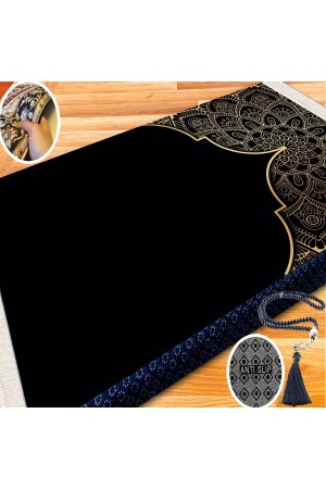 MNZ-30 مم إسفنج سميكة صلاة خليط ناعم سجادة هدية مجموعة الزهرة والركبة صلاة خالية من الألم - Carpetella