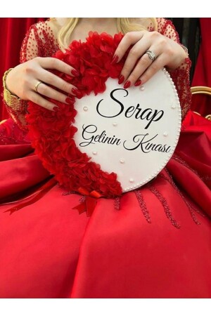 MNZ-30 سم عروسية ديفي حمراء-حنا ليلة طبرة - Tan Event