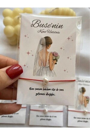 MNZ-30 قطع من فستان الزفاف الأبيض نموذج - شخصية سوار الحظ الهين - هدية الزفاف - Emtory Home