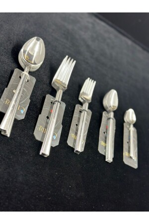 MNZ-30 PIECES SPOON FORK SET STEEL - Kaveh