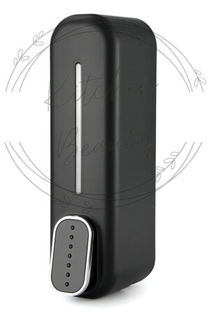 MNZ-300ml مُزود صابون سائل يُصَدَّق على الجدار مُزود صابون يدوي حمام شامبو حمام مُزود حمام أسود - Kitchen Beauty