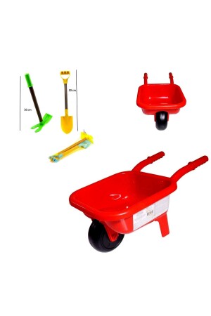 MNZ-3032 لعبة عجلة العربة + مجموعة حديقة مزدوجة حفر-قشرة لعبة مجموعة لعبة CDFERRSS - SAZE