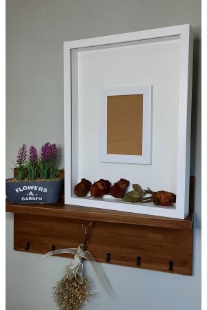 MNZ-30×40×3 إطار صورة إطار ذاكرة إطار زهرة إطار الزجاج عمق إطار - Sevcan Sanat Atölyesi