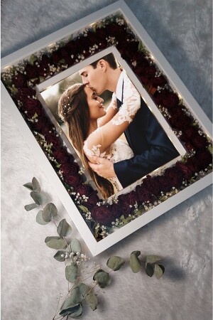 MNZ-30x40 سم LED إطار ذاكرة نموذج جديد - طاولة الزهور الزهرية الخاصة - Verda Çerçeve