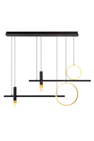 MNZ-3135 Ronda Pendant شاندليير أسود - Özcan Aydınlatma