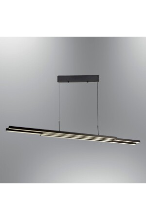 MNZ-3151-3a مصباح معلق طويل الصفحة المثبتة للكانديليوم مات أسود 3151-3A مصباح معلق طويل الصفحة المثبتة - Özcan Aydınlatma
