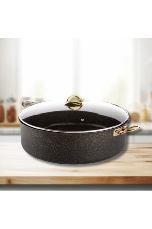 MNZ-34 سم من الحجر الذهبي ماكسيه فليط بوت - غير ملصق Pilaf Karnıyarık بوت 6-2 Lt - Evren