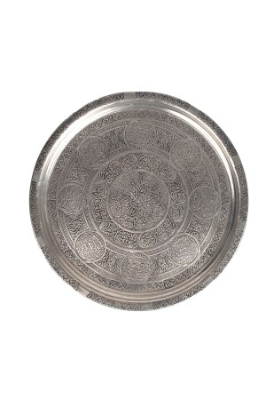 MNZ-34cm غازيانتيب النحاس العثماني الصنع اليدوي الصنع الهينا 34 سم الوزن: 0,600 جرام النموذج القديم DMT-19052 - DMT COPPER HOME