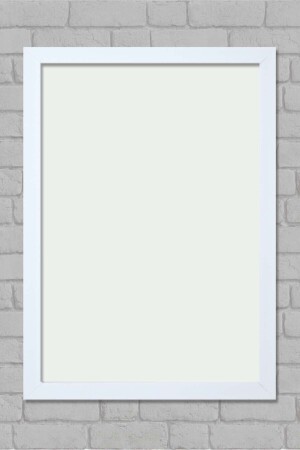 MNZ-35 X 50 صورة لوحة وثيقة صورة حامل الصورة الإطار الأبيض - Özcam Ayna Ve Çerçeve