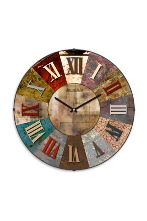 MNZ-35x35 Cm زخرف زجاجي منحني ساعة الجدار Dbs150 DBS150 - Cadran