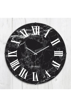 MNZ-35x35 سم للأطفال زخرف زجاجي منحني ساعة الجدار Dbs018 DBS018 - Cadran