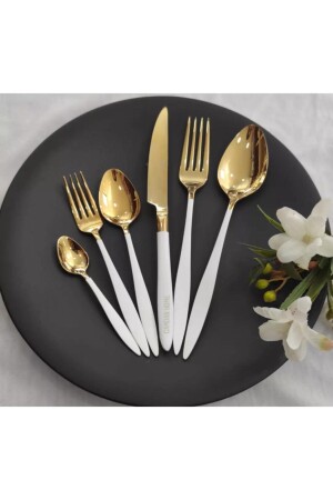 MNZ-36 قطعة كارمن زرقاء أبيض معقصة سكين معقصة CMDSGYÇ22 - BRONDOFF