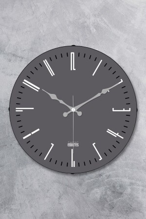 MNZ-36 سم ديكوراتي زجاجي حقيقي قبة صامتة الآلية ساعة الجدار MR-139 - EMORES