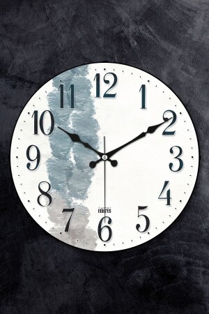 MNZ-36 سم ديكوراتي زجاجي حقيقي قبة الآلية الصامتة ساعة الجدار MR-232 - EMORES