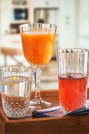 MNZ-36 قطعة ديوني الماء مشروب شرب شربة مجموعة paşabahçe36dionyset - Paşabahçe