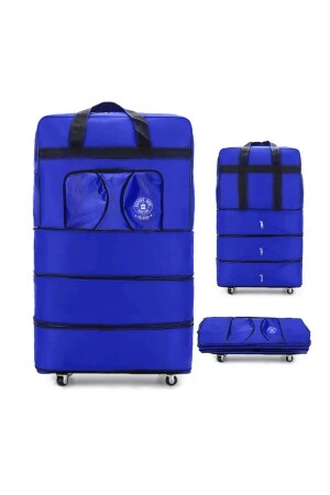 MNZ-360 درجة العجلات المدوّرة ثلاثة أمتعة معجلات - حقيبة حجم عملاق - Cindigiyim