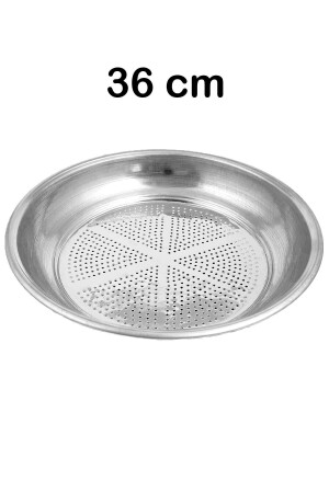 MNZ-36cm فولاذ الكروم المزق المقليات المزق الأرز المزق 36cs608 - Tiesa Home