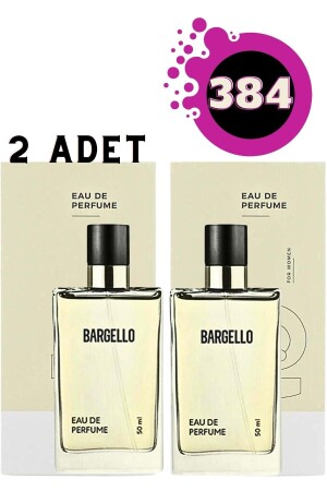 MNZ-384 إدب زهري 50 مل عطر نسائي 2 قطع - Bargello
