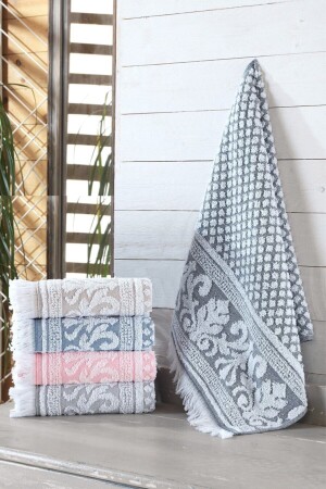 MNZ-3D أسلحة جاكارد محطمة من 4 50x90 سم من المناشف اليدوية ووجهها 153-89-0065 - Riva