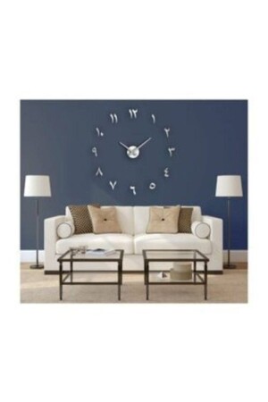 MNZ-3D العربية رقم الساعة الجدارية ETD-2020000014 - ETD