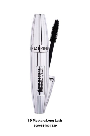 MNZ-3d سلكيون برش لونغ لاش ماسكارا - Gabrini