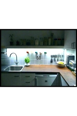 MNZ-3M شريط LED أبيض 12v مُعدل لمكتب المطبخ وصلة لعب على التبديل 3 رقاقة - Garra