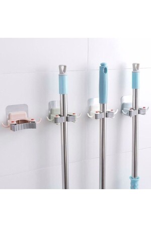 MNZ-3-Piece Multi-Purpose Mop Brush Mop Hanger BR-150002 - Bibizde