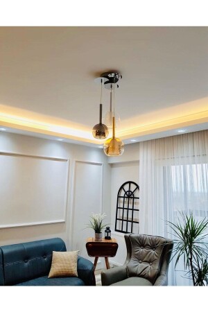 MNZ-3-Piece Vino Pendant Lamp Mixed Ultra Home 4020-3A،28 - Ultra Home