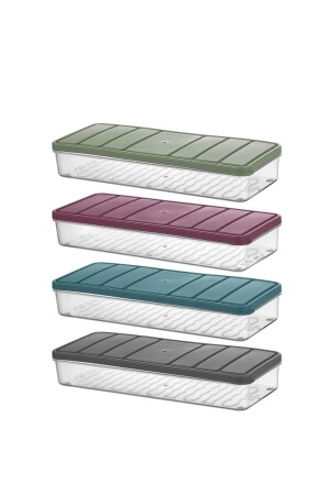 MNZ-4 قطع نورا الحاوية التخزين النقيف 1.2 ليت حاوية التخزين الطويلة النقيفة - bimbambom