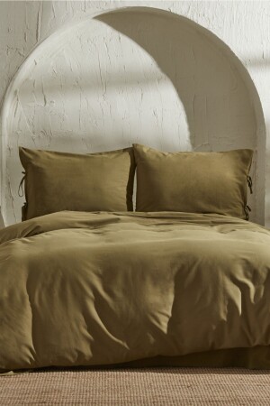 MNZ-4 عنصر واحد غطاء غطاء الملفات مجموعة خاكي 200. 18. 01. 0999 - Karaca Home