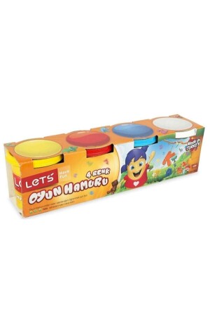 MNZ-4 حزمة كبيرة لعب الخبز 4 ألوان - Lets