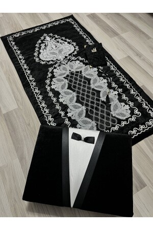 MNZ-4 قطعة خليط صلاة سجادة مع حفل العريس مع صندوق التخزين حفل العريس - Ayhanhome